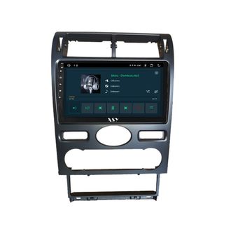 Mondeo smart car navigator with clock dvd android large screen frame central control screen satellite