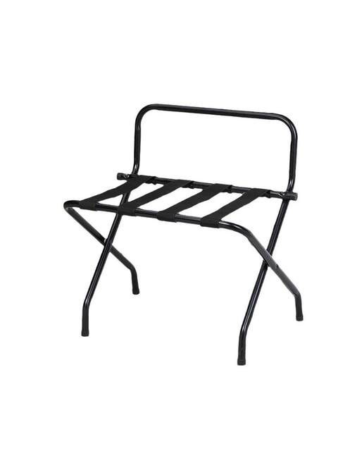 Five-star stainless steel storage rack guest room luggage rack hotel luggage table portable luggage rack foldable clothes