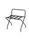 Five-star stainless steel storage rack guest room luggage rack hotel luggage table portable luggage rack foldable clothes