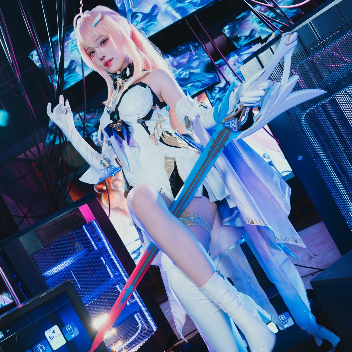 爱弥斯cos服鸣潮cosplay新角色爱弥斯服装假发鞋子二次元游戏全套_Cosplay女装_淘宝游戏网