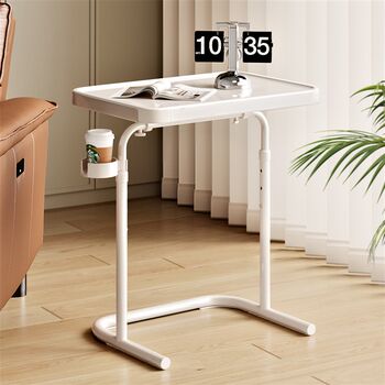 Bedside table movable bed computer desk bedroom small table lift desk home notebook study folding table