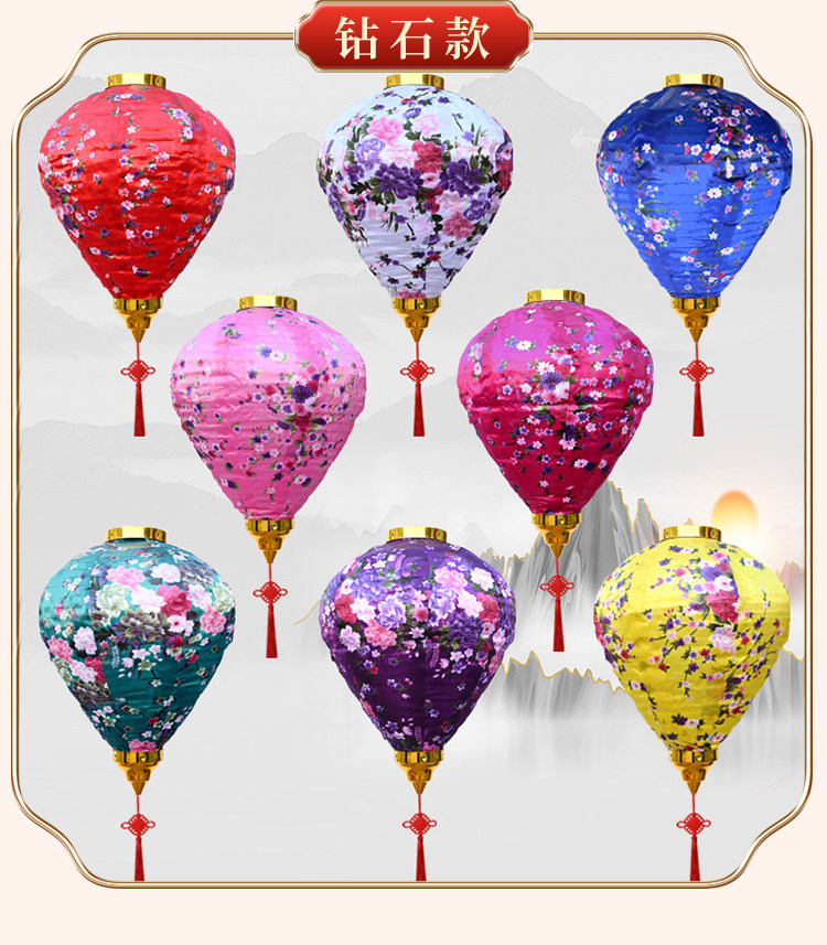 Фонарь 户外仿古古风灯笼古镇街道网红通道夜景装饰布置花灯异型越南灯笼