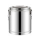 Insulated Bucket Stainless Steel Commercial Ice Powder Bucket Large Capacity Cold Storage Bucket Insulated Box Breakfast Bucket Ice Water Bucket