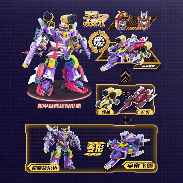 Transformers 3 Sky Warriors Pulis Transforming Car Robot King Kong Boy Toy Super Star Pulda 2