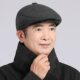 Hats for Middle-Aged and Elderly Men, Winter Dad's Baseball Cap, Grandpa's Fleece-Lined Ear-Protecting Warm Hat, Elderly Winter Cotton Hat