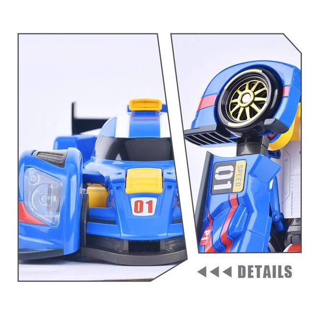 Toobor Warrior Galaxy Detective Star Wars King Transforming Robot Toy Toobor God of War Six-In-One Transformer for Boys