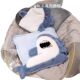 Pillow quilt dual-purpose thickened office folding nap pillow blanket two-in-one sofa car cushion car