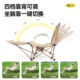 Outdoor Folding Chair, Recliner, Camping Chair, Moon Chair, Office Nap Chair, Sit-And-Lie Dual-Use Folding Bed, Beach Chair