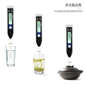 Electronic digital salinity meter kitchen cooked soup brine salt meter salt meter seawater cultivation salt meter test pen