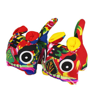 布老虎diy材料包端午节活动民间手工艺品DIY布艺娃娃民俗制作材料