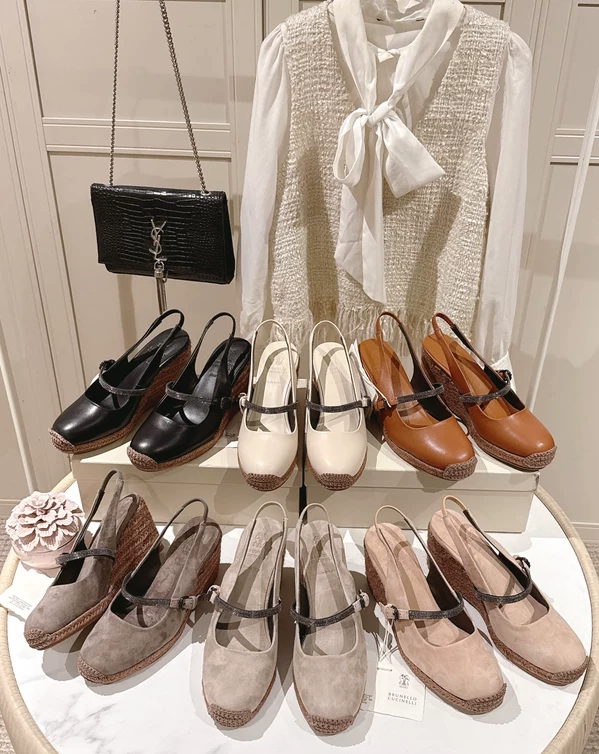 2026 New Bc Fashion Woven Patchwork Large Sole Women's Mary Jane Shoes, Comfortable, Breathable and Versatile Women's Sandals