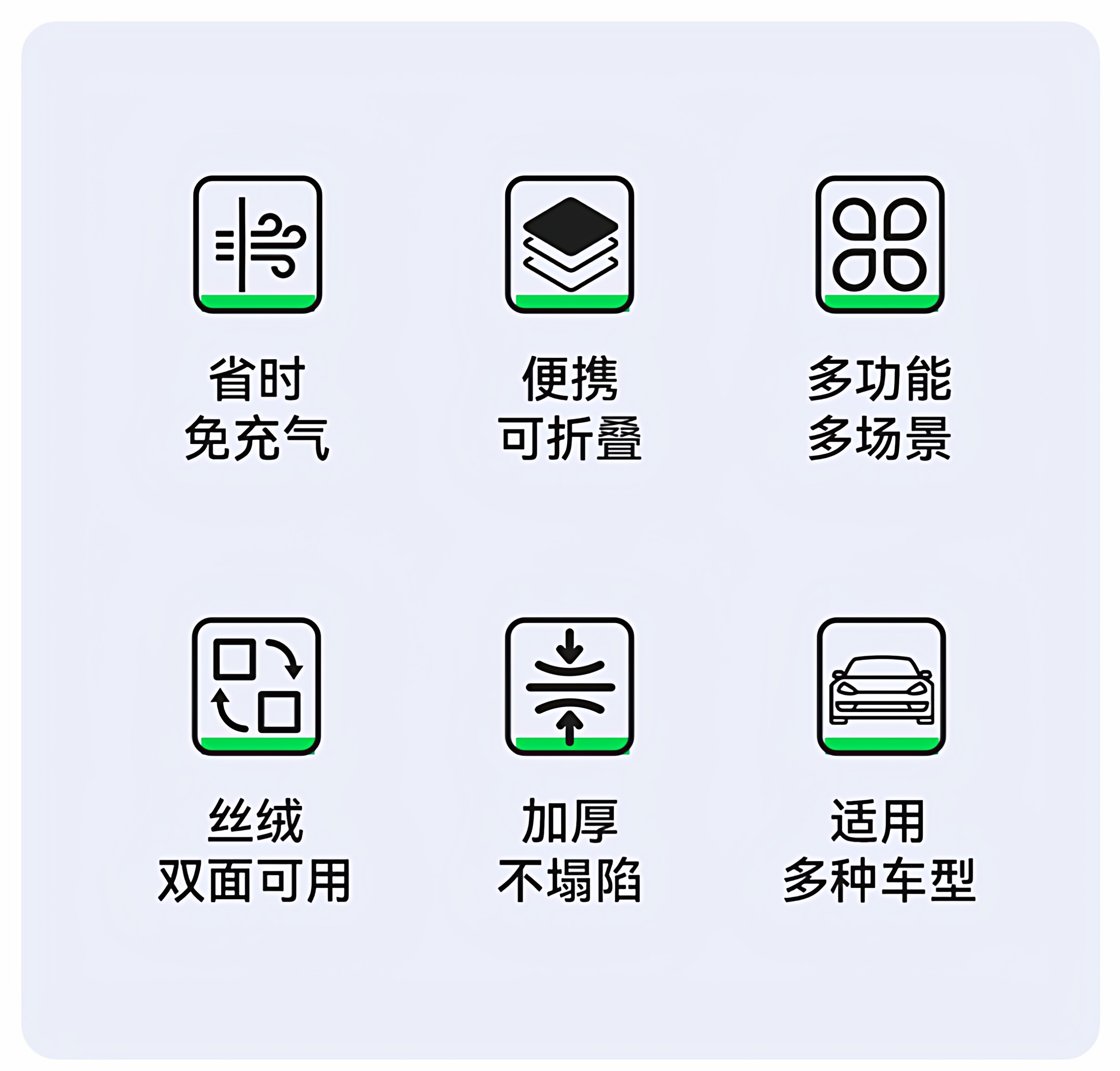 Car Travel Bed, Non-Inflatable Car Rear Seat Sleeping Mat, Car Extension Board, Universal Trunk Folding Mattress Wholesale