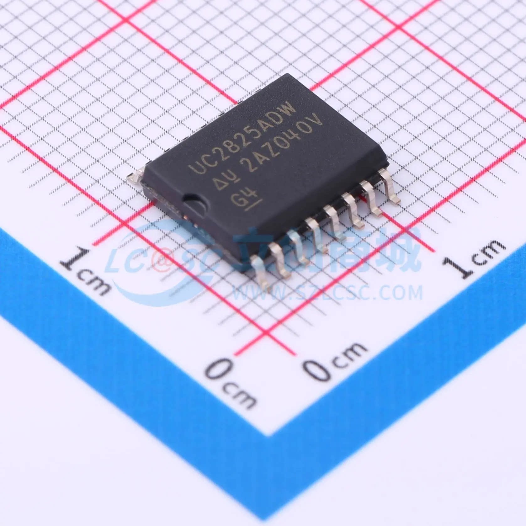 Микросхема питания постоянного тока UC2825ADWTR SOIC-16-300mil оригинальная аутентичная