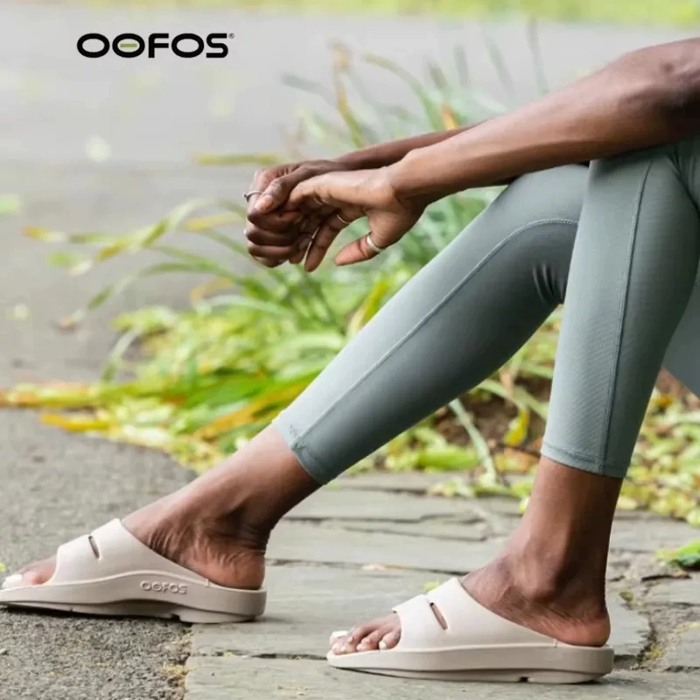 [Сандалии OOFOS NEW - легкая обувь для восстановления, тапочки, мужские]