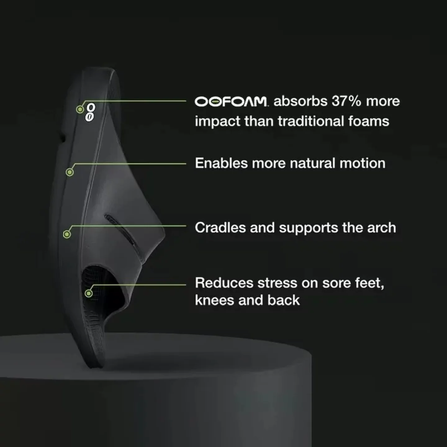 [Сандалии OOFOS NEW - легкая обувь для восстановления, тапочки, мужские]