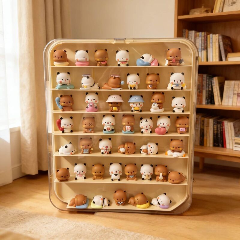 Yierbubu [with Display Box] Cute Blind Bag Figurines for Daily Life, Toys, Gifts, Trendy Play Items, Gift-Giving