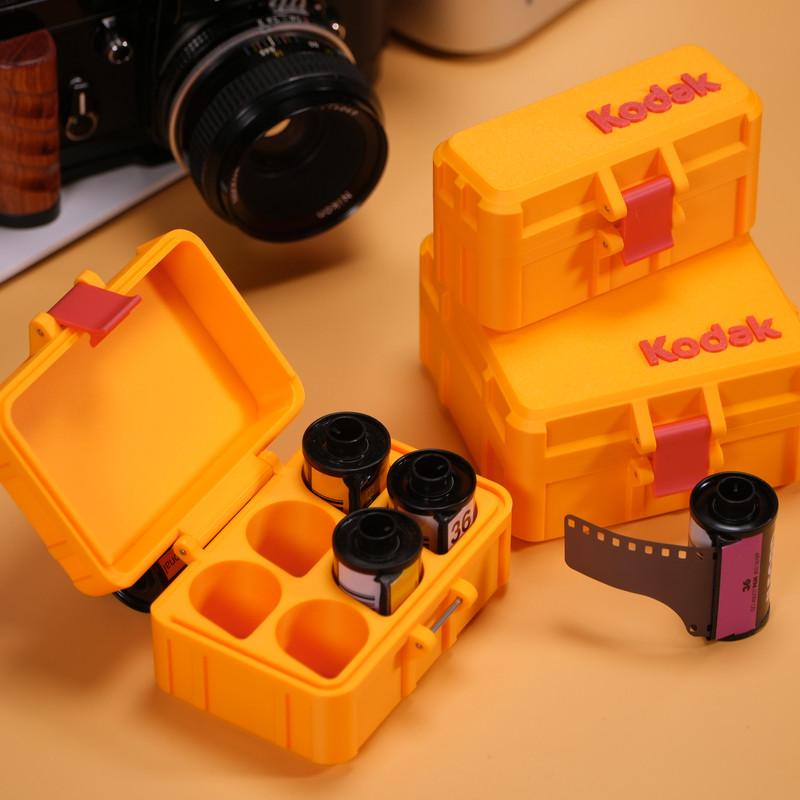 Film Box 135 Film Storage Box Gift Suitable for Negative Film Kodak Fuji Film Cartridge Simple Portable Dustproof Photography