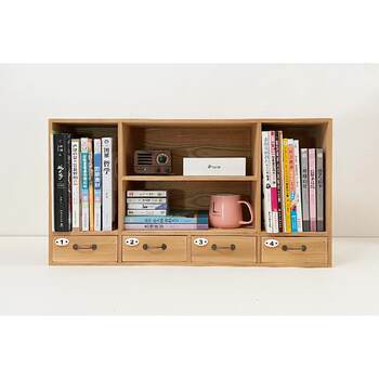 Sunny day log grocery store drawer book file storage cabinet desktop text classification retro wooden storage rack