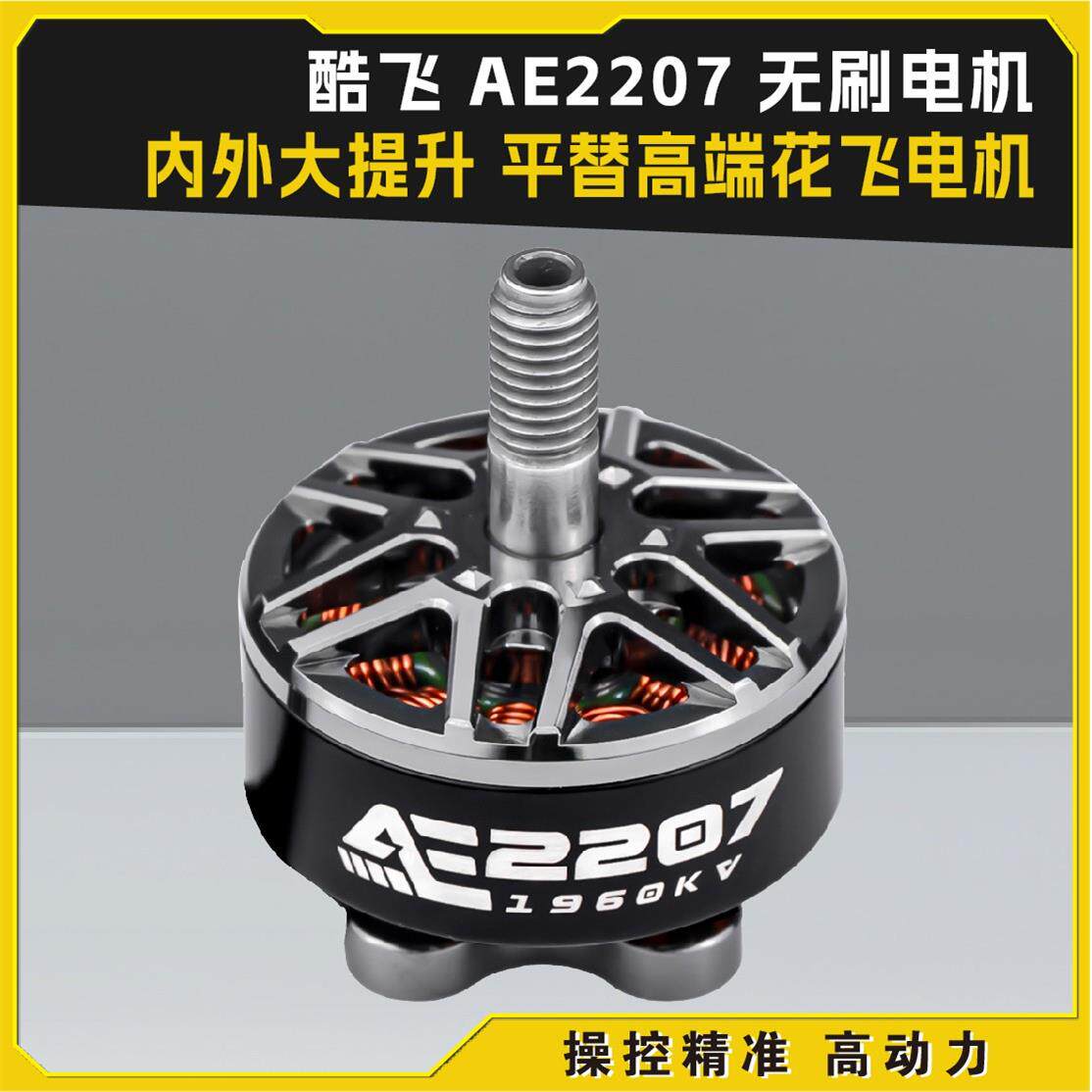 Крутая летающая машина AXISflying AE2207 V2 6S FPV с 5-дюймовым цветком, летающая модель самолета с бесщеточным двигателем Изображение 1