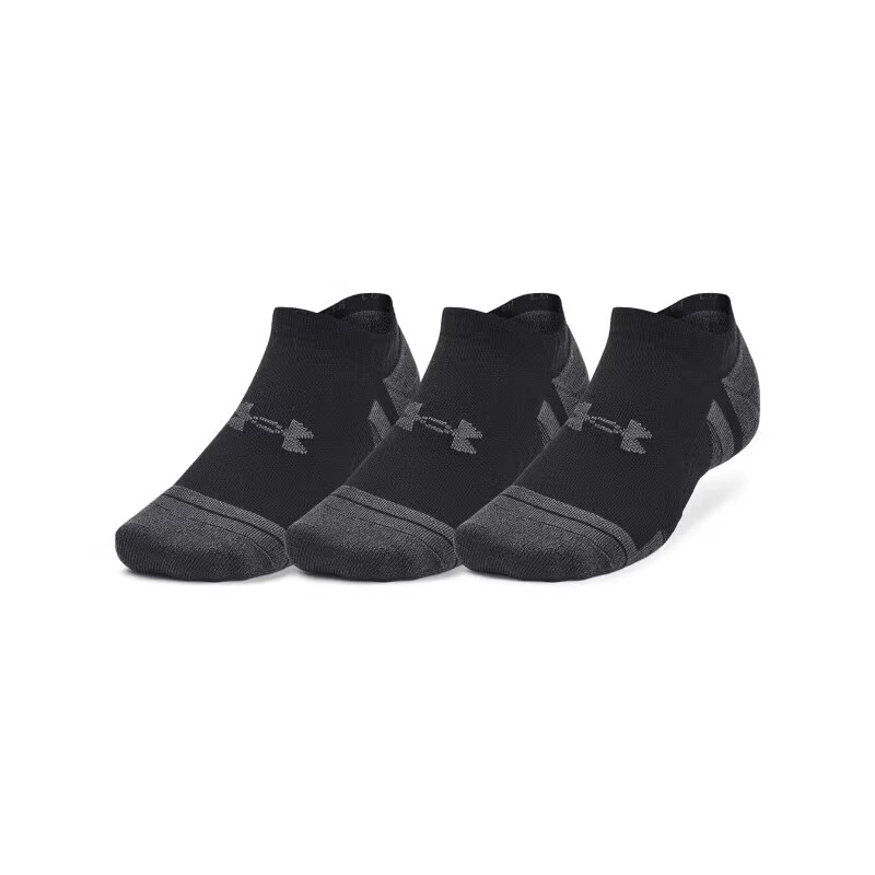 Under Armour Ua Performance Tech Men's and Women's Couple Training Sports Low-Cut Socks - 3 Pairs Pack 1379503