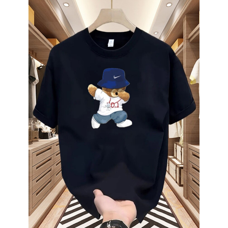 【90% off Special Zone】American-Style Heavyweight Pure Cotton Short-Sleeve T-Shirt for Men, New Summer Sports Casual Top, Base Layer Shirt