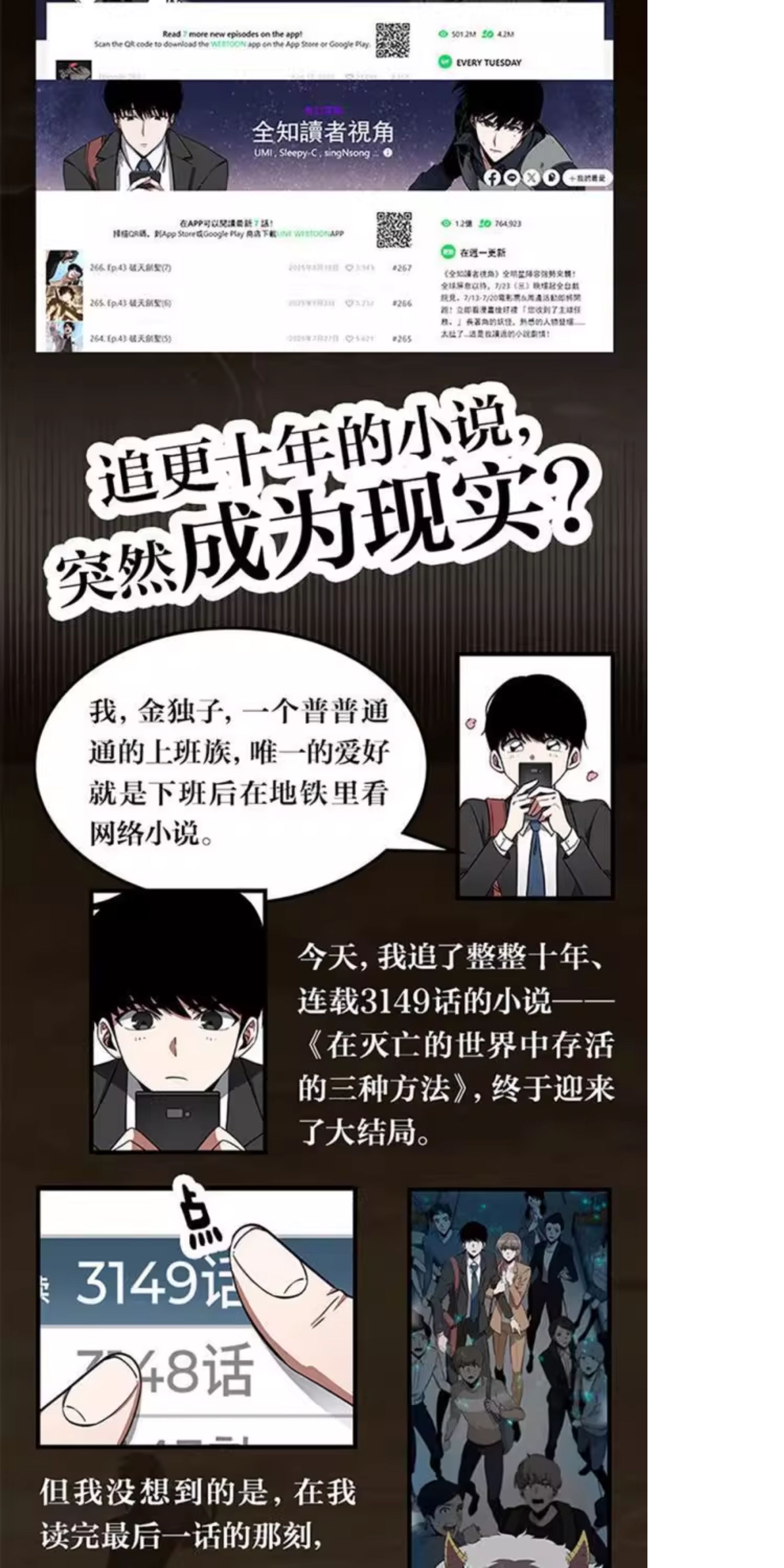 Kim Dokja and the ORV scenario story introduction