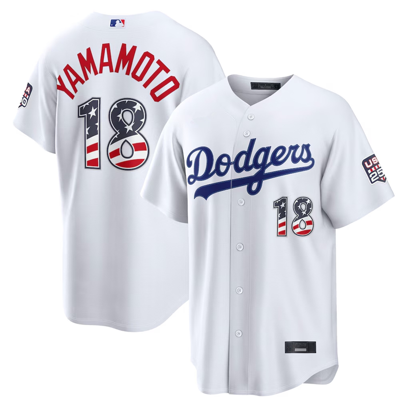 2026 Embroidered Los Angeles Dodgers 18 # Yusuke Yamamoto Men's and Women's Jerseys Children's Baseball Uniforms 2026 Embroidered Los Angeles Dodgers 18 # Yusuke Yamamoto Men's and Women's Jerseys Children's Baseball Uniforms