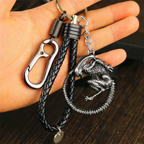 Alien Alien War Iron Blood Warrior periphery Alien AVP Model Handle Metal Key Closed Circle Chain Handling