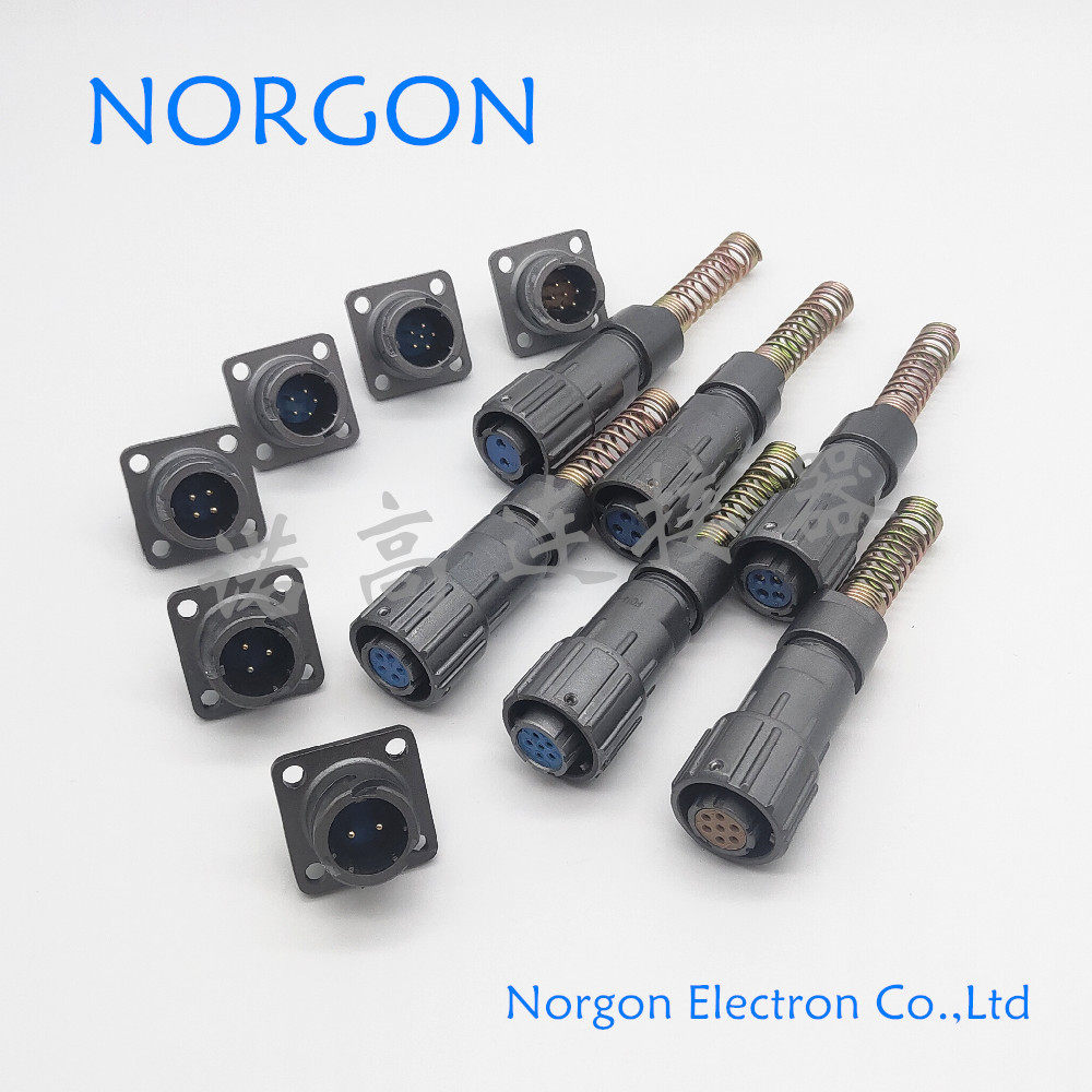 FQ14-2 cores 3 cores 4 cores 5 cores 6 cores 7 cores 14MM rotating gold-plated buckle quick aviation plug