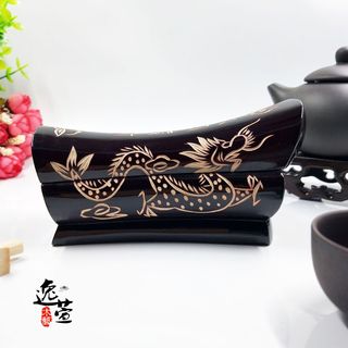 逸萱木艺柳州棺材红木小工艺饰品家居个性办公特色车载手把件摆件