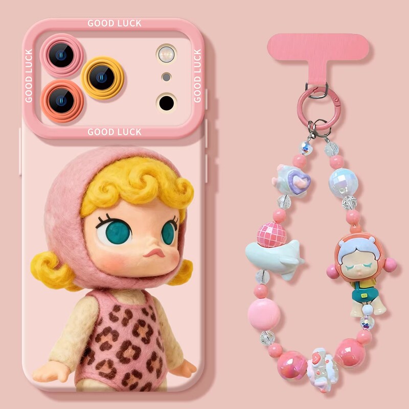 Japanese Eumeya Phone Case for iPhone 17 Pro Max, Apple Molly 15 Cartoon 13 Cute Molly Pink 16 Pro Max Super Popular Silicone Plus Anti-Drop Air Hot-Selling Female 14 Case Japanese Eumeya Phone Case for iPhone 17 Pro Max, Apple Molly 15 Cartoon 13 Cute Molly Pink 16 Pro Max Super Popular Silicone Plus Anti-Drop Air Hot-Selling Female 14 Case