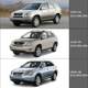 Lexus RX270 300 450HL RAINBOW LEXUS RX350 창 바이저에 적합합니다.