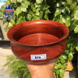 Тибетская деревянная чаша бирманская миска из розового дерева цельнозерновое дерево большое фрукты розовый древесина качество с твердым древесиной восемь сокровищ