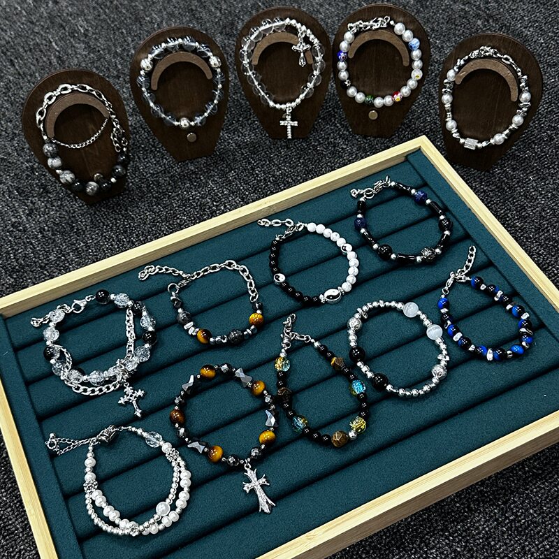 Ms | Original Bracelet Collection for Men and Women, Pearl Titanium Steel Hip-Hop Versatile Bracelets, Fashion Accessories. Ms | Original Bracelet Collection for Men and Women, Pearl Titanium Steel Hip-Hop Versatile Bracelets, Fashion Accessories.