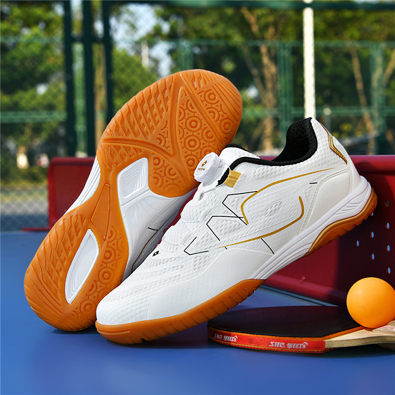 Xisailong Four-Season Table Tennis Shoes for Men and Women, Couples' Models, Non-Slip Rotating Buckle, Children's Breathable Competition Training Shoes Xisailong Four-Season Table Tennis Shoes for Men and Women, Couples' Models, Non-Slip Rotating Buckle, Children's Breathable Competition Training Shoes