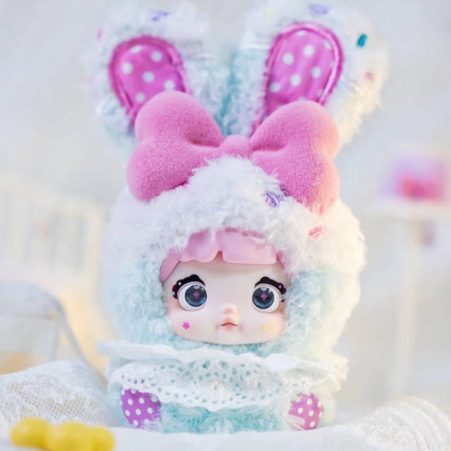 Nommi V4 Nuomi'Er 4Th Generation Mi Bao Sweetheart Bunny Vinyl Plush Blind Box Doll Pendant Girl's Gift