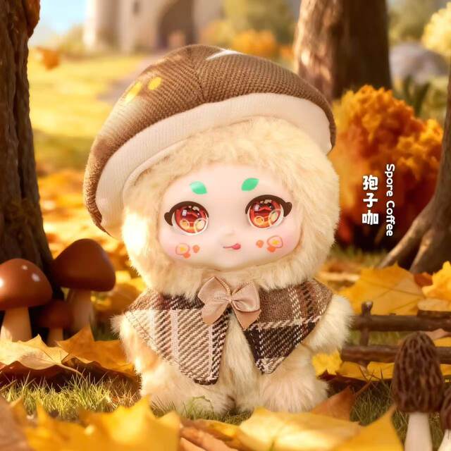 KIMMON Castle Series Vinyl Plush Pendant Blind Box Trendy Dolls Girls Gifts