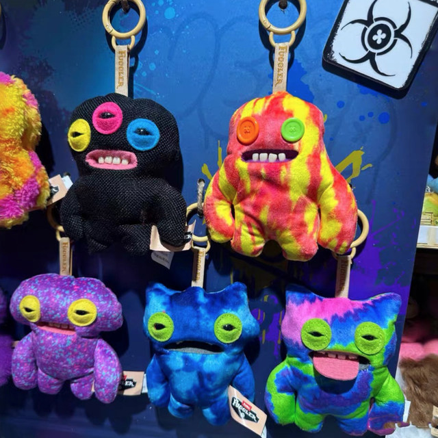 Fuggler Cute Monster 6Th Generation Keychain Series Plush Pendant Blind Box Trendy Toy Figure Birthday Gift