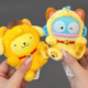 Sanrio Family Lucky Cat Plush Pendant Blind Box Kuromi Doll New Year Gift for Girls