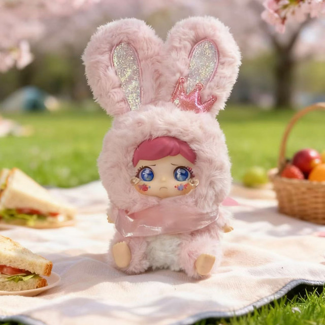 Kunbao Rabbit Paradise Series Plush Pendant Blind Box Doll Keychain Gift for Girls