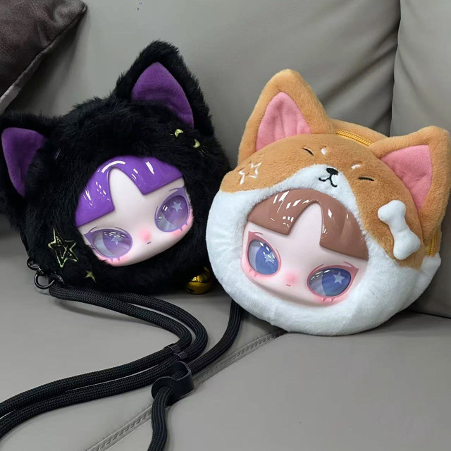 Inn Seven Days Party Series Plush Pendant Blind Box Cat Doll Girl's Gift Anime