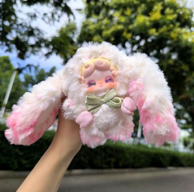 Luckydeernai Good Night Bunny 2Nd Generation Secret Garden Series Plush Pendant Blind Box Doll Girl Gift