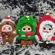 Baby Three Three-Year-Old Christmas Carnival Series Plush Pendant Blind Box Doll Christmas Gift