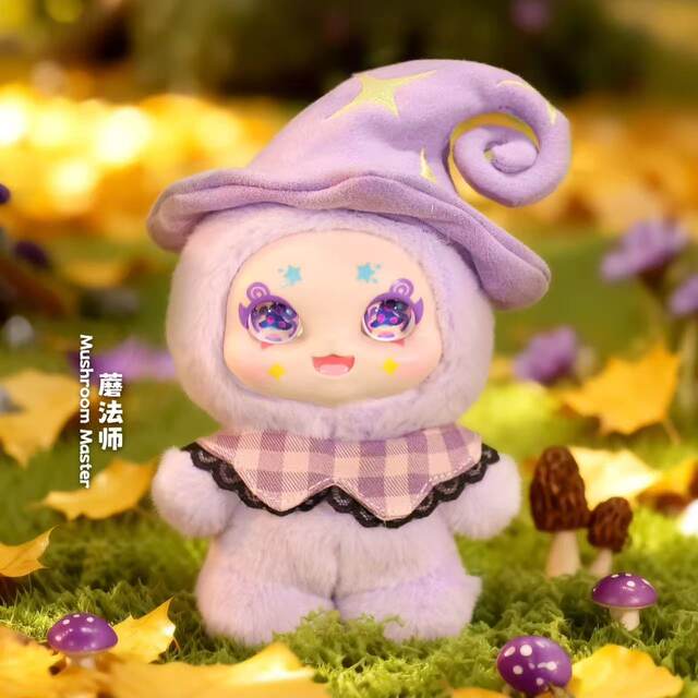 KIMMON Castle Series Vinyl Plush Pendant Blind Box Trendy Dolls Girls Gifts