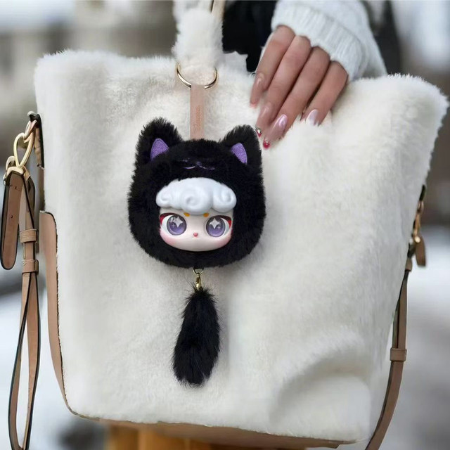 Ciaoka Trendy Creation Meow Star Wish Series Plush Pendant Blind Box Lucky Cat Doll Birthday Gift