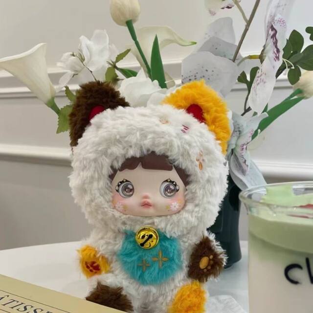 Nommi Nuo Mi Er First Generation Cute Non-Stop Service Plush Pendant Blind Box Doll Bag Keychain Girls' Gift