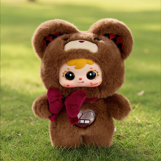 Samuel San Xiaoma 400% Mood Gummy Plush Doll Blind Box Indoor Decoration Toy Girl's Gift