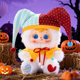 Samuel 3 Little Monsters 400% Mischievous Diary Series Plush Blind Box Halloween Gift Indoor Decoration