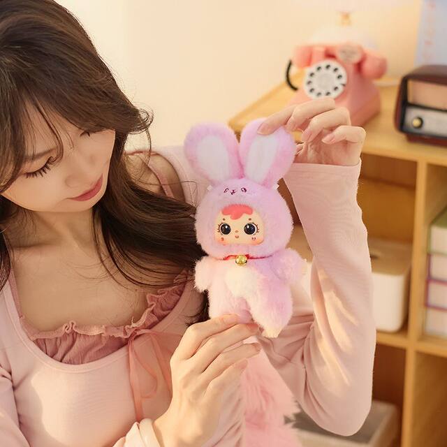 Samuel Three Little Lucky Rabbit Plush Toy Blind Box - Small Gift for Girls - Doll