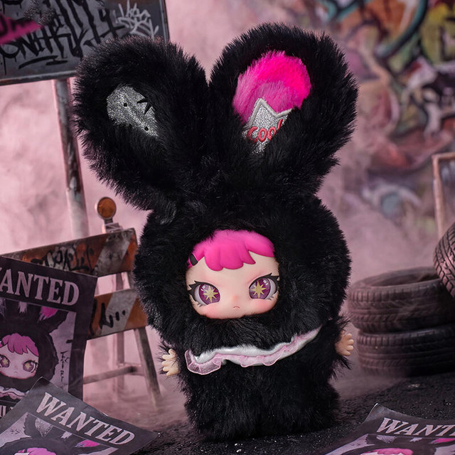 Rebaby Rebel Sweetheart Escape Plan Plush Pendant Blind Box Doll for Three-Year-Old Girls Valentine's Day Gift